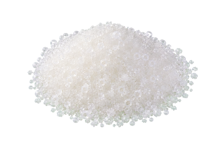 Realistic cyclodextrin crystalline powder cutout